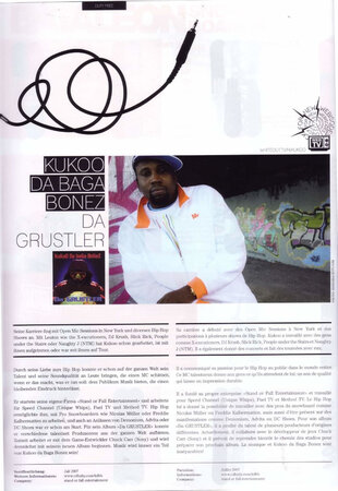 Whiteout Snowboarding Magazine article
